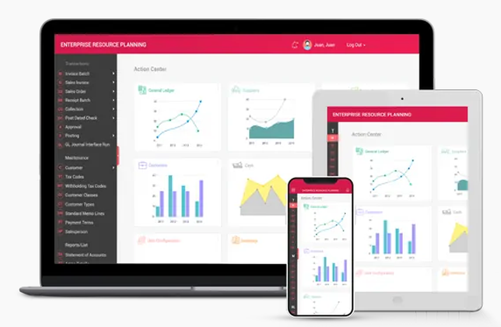 Hilsoft ERP Screenshot 1