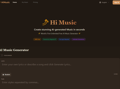 HiMusic Screenshot 1