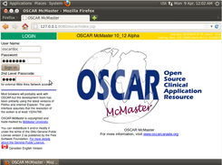 OscarEMR Login Page