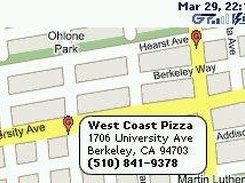 Viewing search hits on the map.