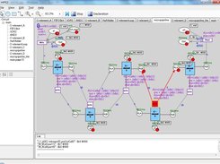 The random-walk simulation