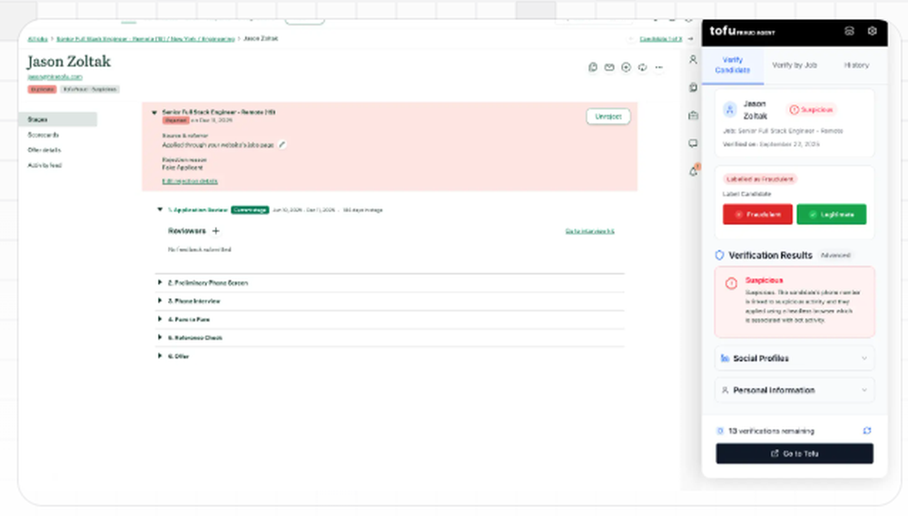 Tofu Screenshot 1