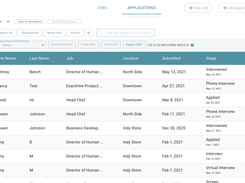 Standard Application View