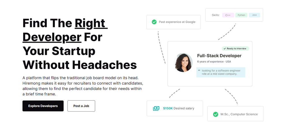 Hiremong Screenshot 1