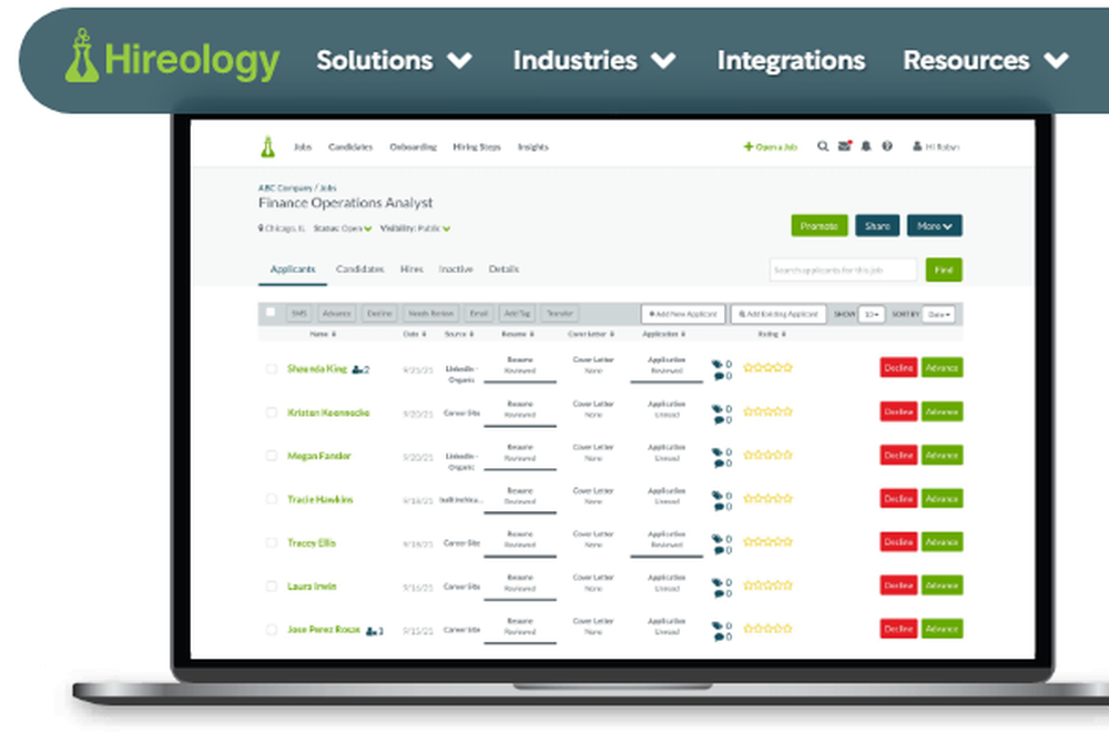 Hireology Screenshot 1