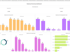 Headcount Summary Dashboard