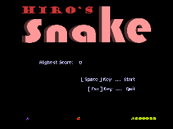 Title screen