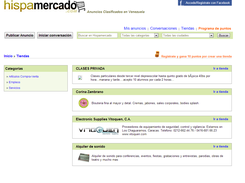 Lista de tiendas