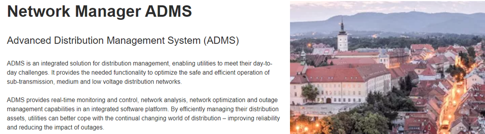 Hitachi ABB Network Manager ADMS Screenshot 1