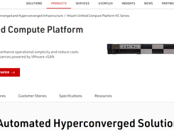 Hitachi Unified Compute Platform HC Series Screenshot 1