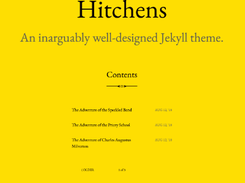 Hitchens Screenshot 1