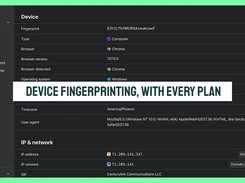 Next generation device fingerprinting that makes standard PPC channels defence (IP only) look amateur. 