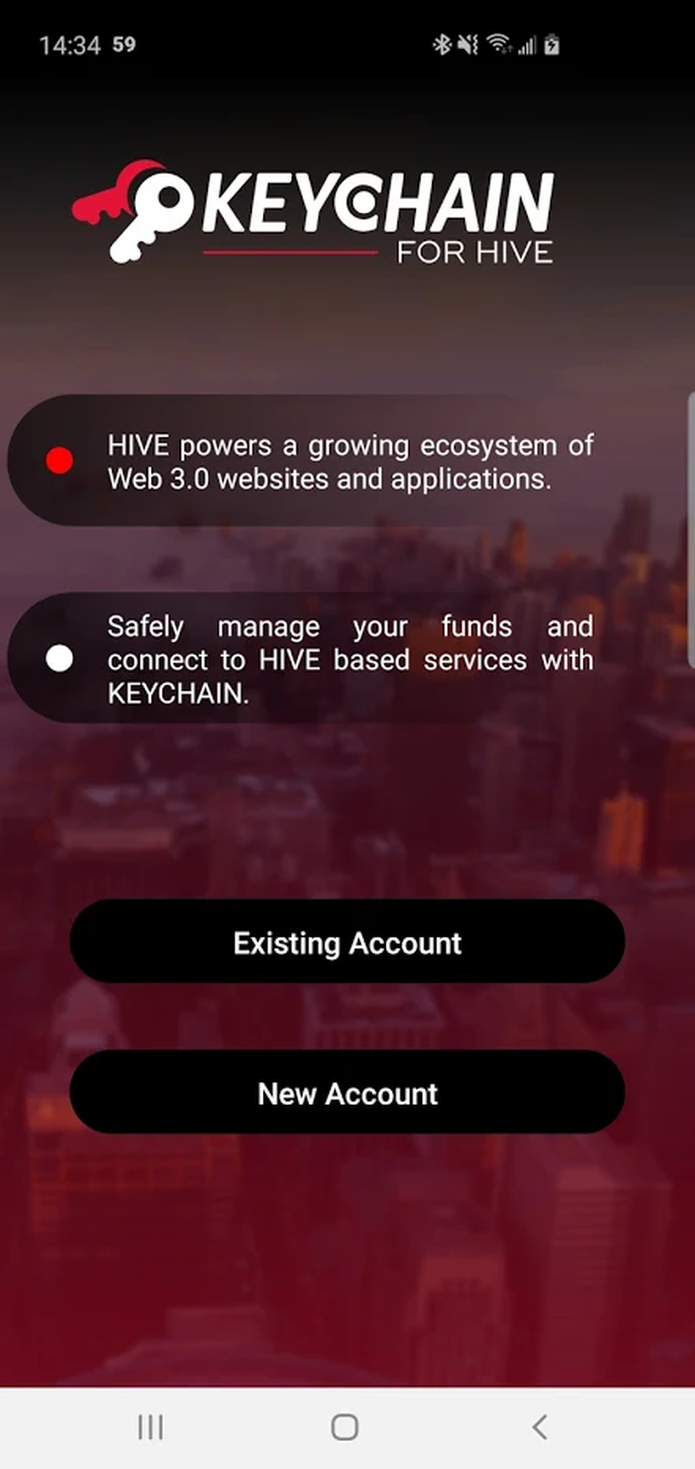 Hive Keychain Screenshot 1