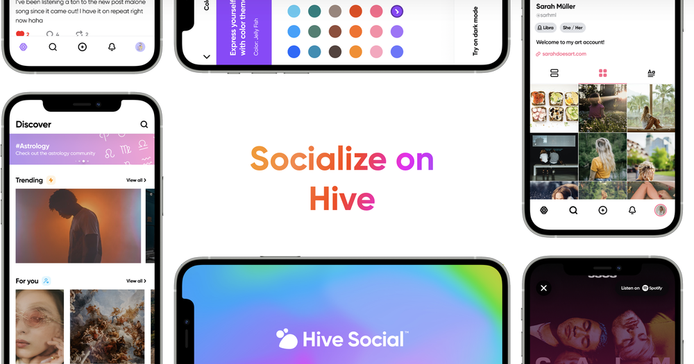 Hive Social Screenshot 1