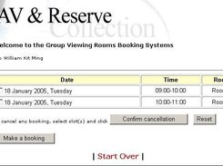 5. View and Cancel Booking