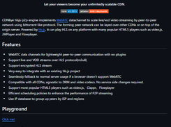 HLS.js P2P Engine Screenshot 1