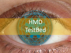 HMD testbed - augmented reality test  Screenshot 1