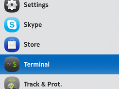App selection dialog