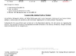 Owner Invoice