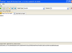 HOFAT - Hash Of File And Text  Screenshot 2