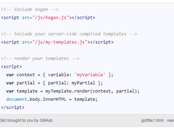 Hogan.js Screenshot 1