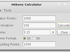 Multi-platform compatible! Höken's Calculator runs on almost every system, as long as you have Java SE6 or higher installed. Because of this, it runs perfectly on Linux!