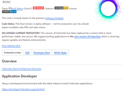 Holochain-rust Screenshot 1