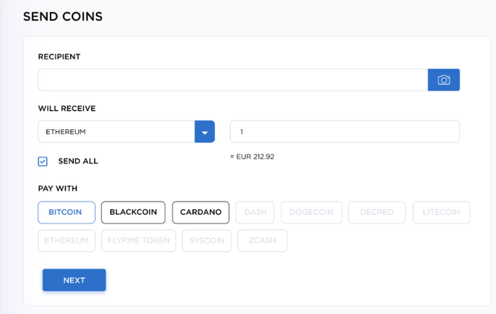 HolyTransaction Screenshot 1