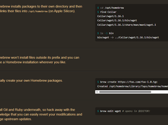 Homebrew Core Screenshot 1