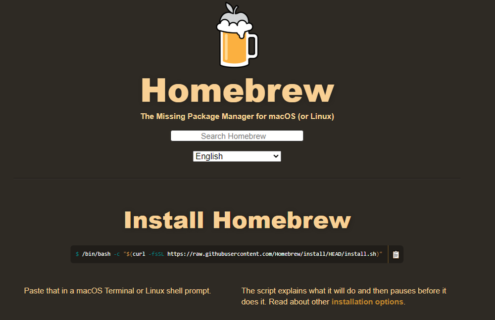 Homebrew Screenshot 1