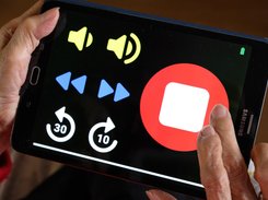 Homer Audio Player for Seniors Screenshot 1