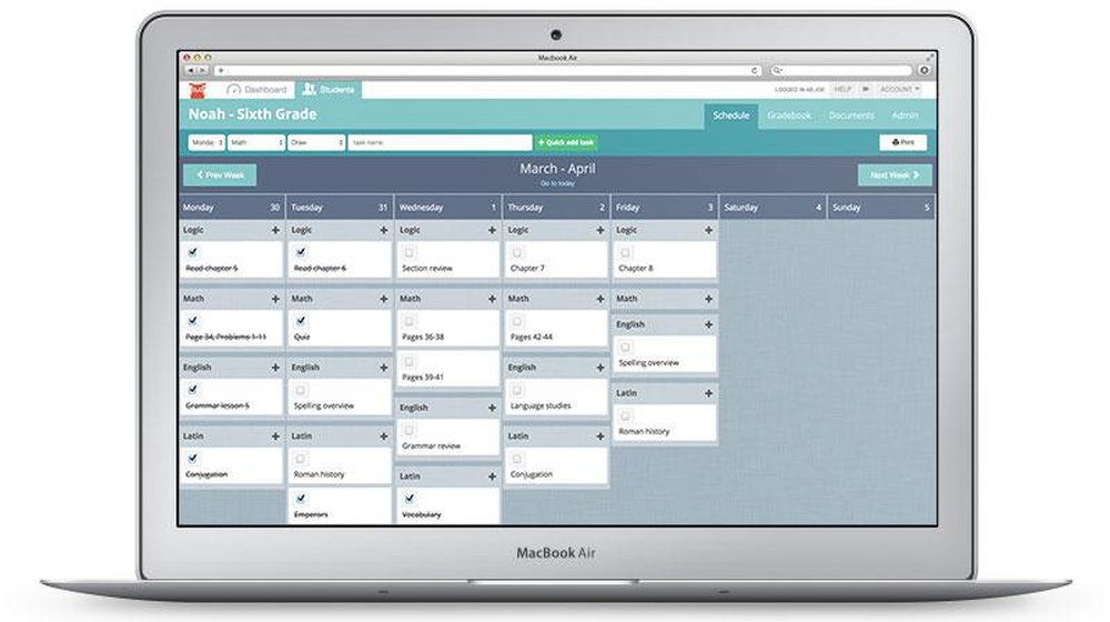 Homeschool Manager Screenshot 1