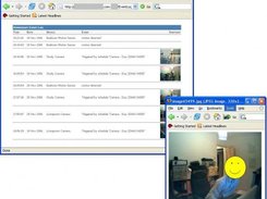HomesightRemote Event Log and Picture View