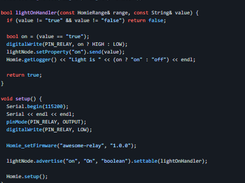 Homie for ESP8266 Screenshot 1