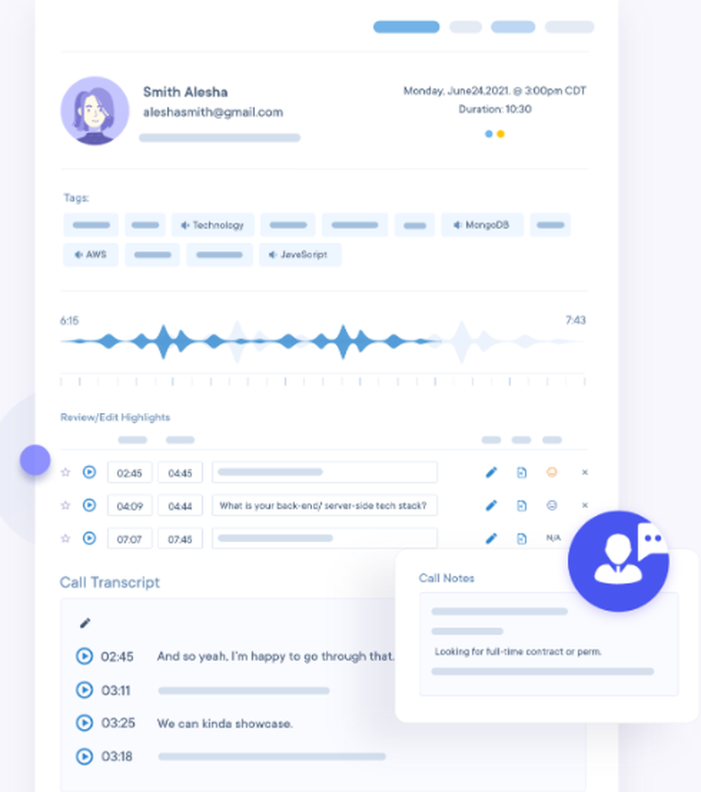 Honeit Interview Technology Screenshot 1