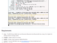 Honggfuzz Screenshot 1