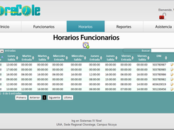 Horarios