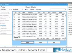 Horizon ERP Screenshot 1