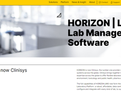 Clinisys Laboratory Platform Screenshot 1