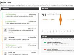 Real-time event tracking