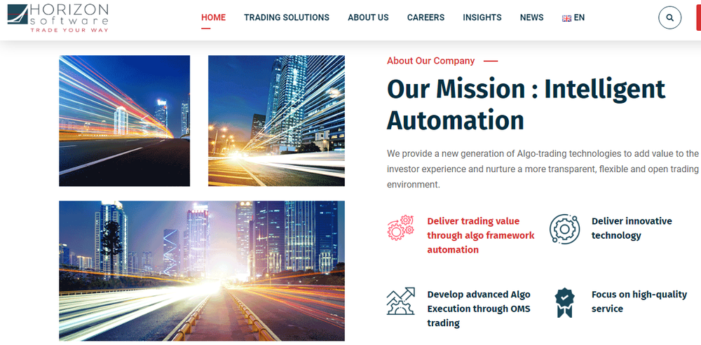 Horizon Software Screenshot 1