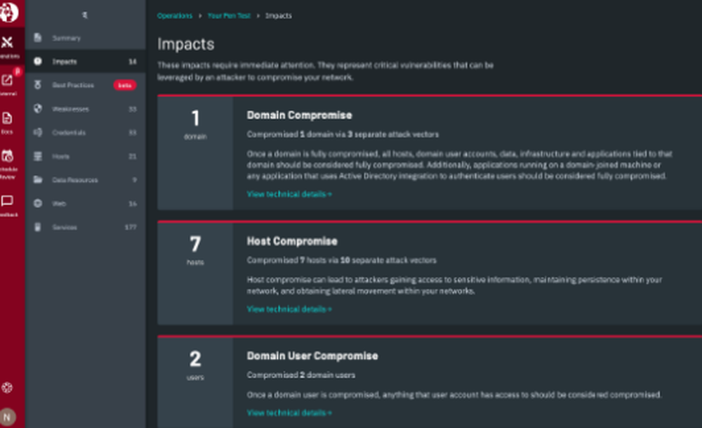 NodeZero by Horizon3.ai Screenshot 1