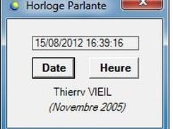 HorlogeParlante Screenshot 1