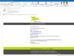 Hornetsecurity Email Encryption Screenshot 1