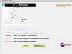 advanced features of horoscope traits Software