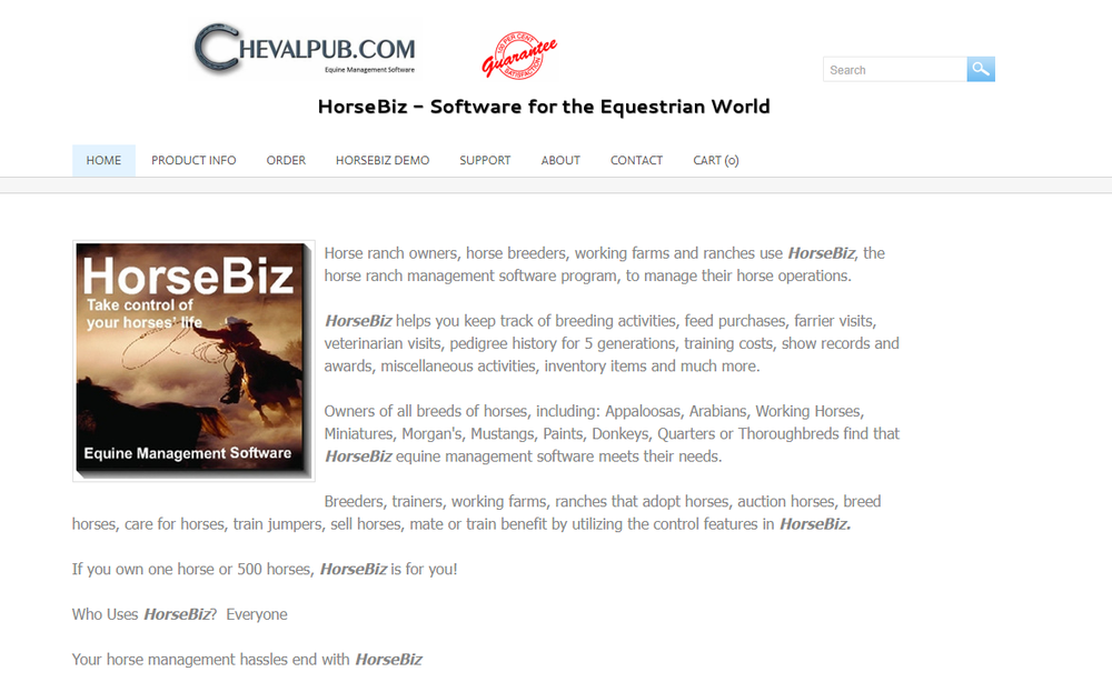 HorseBiz Screenshot 1