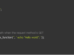 Horus smart routing on php 5.2