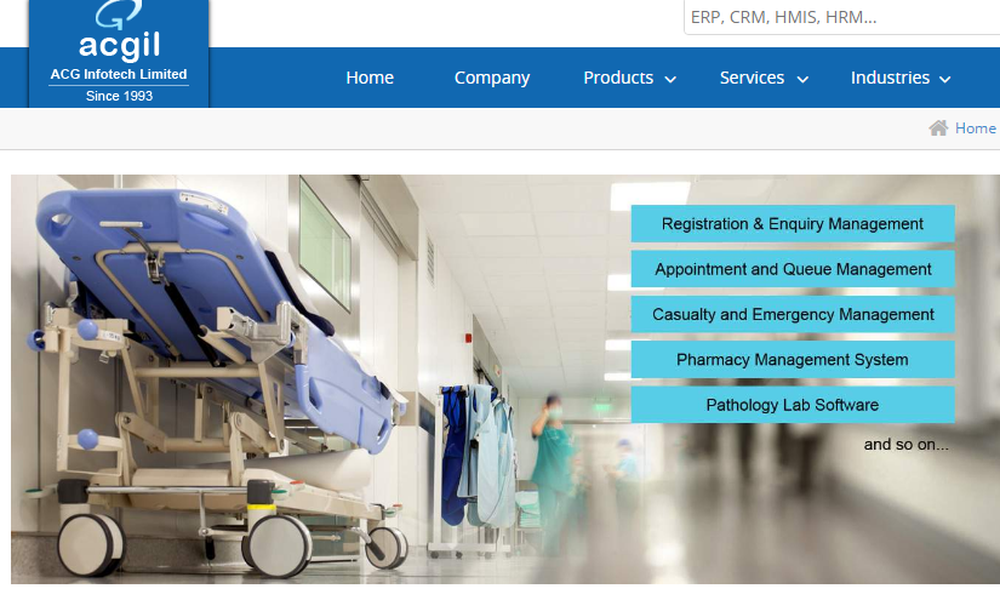 Electra Hospital Management System Screenshot 1