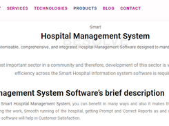 BESOLVE Hospital Management Software Screenshot 1