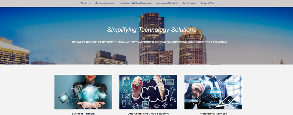Hosted Telecom Solutions Screenshot 1
